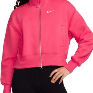 Nike Vibrant Pink Full-Zip Jacket
